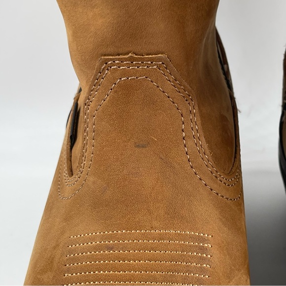 NIB! Dan Post Men’s Albuquerque Waterproof Brown Western Work Boots Soft Toe- 11 - Picture 10 of 15